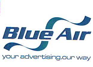 BLUE AIR YOUR ADVERTISING.OUR WAY