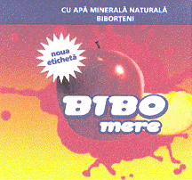 CU APA MINERALA NATURALA BIBORTENI BIBO MERE