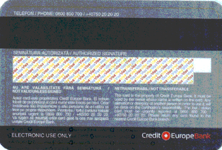 CREDIT EUROPE BANK