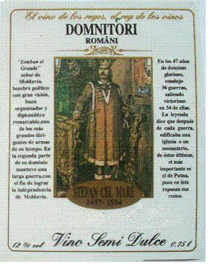 DOMNITORI ROMANI EL VINO DE LOS REYES, EL REY DE LOS VINOS
