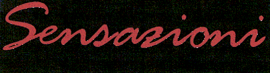SENSAZIONI