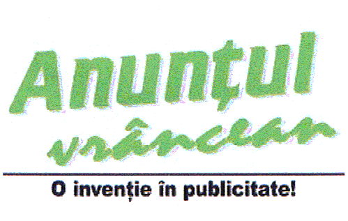 ANUNTUL VRANCEAN O INVENTIE IN PUBLICITATE!