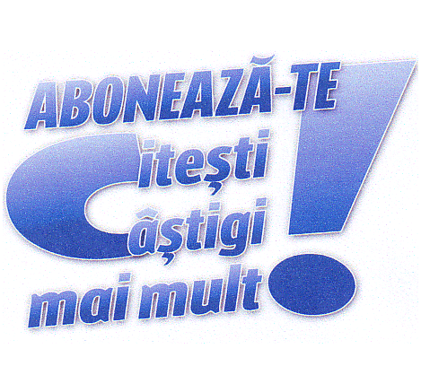 ABONEAZĂ-TE CITEŞTI CÂŞTIGI MAI MULT!