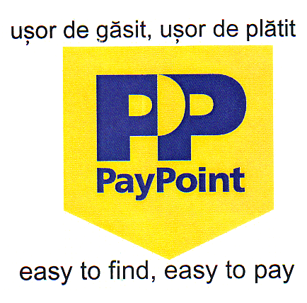 PP PAY POINT USOR DE GASIT, USOR DE PLATIT EASY TO FIND, EASY TO PAY