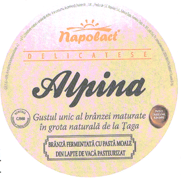 NAPOLACT DELICATESE ALPINA