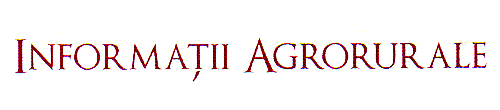 INFORMAŢII AGRORURALE