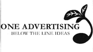 ONE ADVERTISING BELIW THE LINE IDEAS