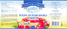 LA GRANDE FAMIGLIA POLPA DI POMODORO