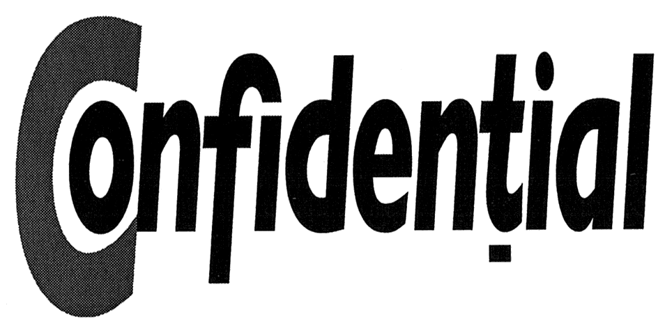 CONFIDENŢIAL