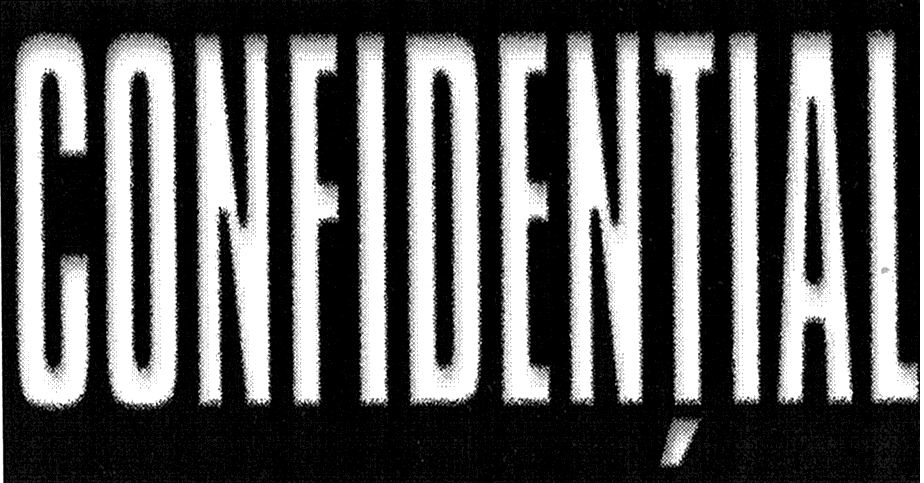 CONFIDENŢIAL