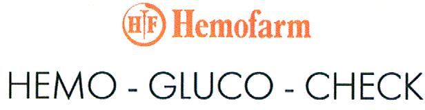 HF HEMOFARM HEMO-GLUCO-CHECK