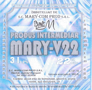 PRODUS INTERMEDIAR MARY V22
