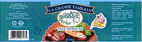LA GRANDE FAMIGLIA PATE DE FICAT