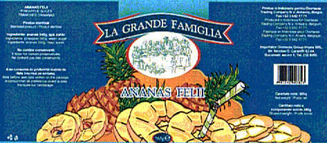 LA GRANDE FAMIGLIA ANANAS FELII