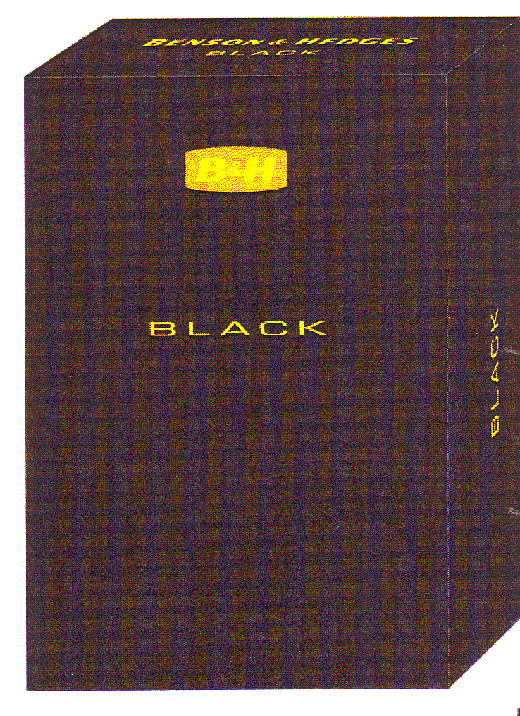 B & H, BENSON & HEDGES BLACK