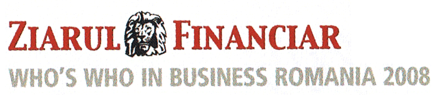ZIARUL FINANCIAR WHO'S WHO IN BUSINESS ROMANIA 2008