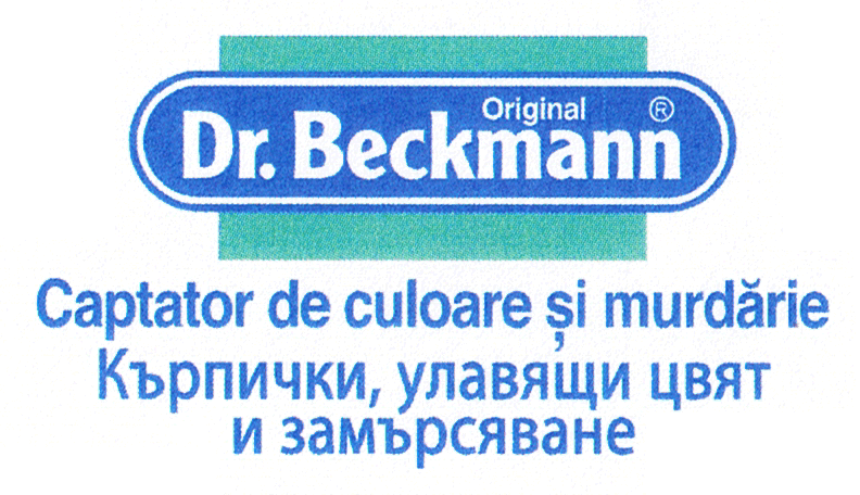 DR. BECKMANN CAPTATOR DE CULOARE ŞI MURDĂRIE