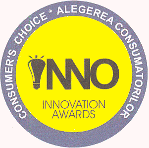INNO INNOVATION AWARDS CONSUMER'S CHOICE ALEGEREA CONSUMATORILOR