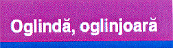 Oglindă, oglinjoară