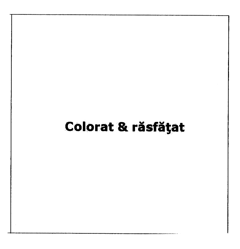 Colorat & răsfăţat
