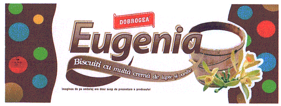 EUGENIA BISCUITI CU MULTA CREMA DE LAPTE SI VANILIE