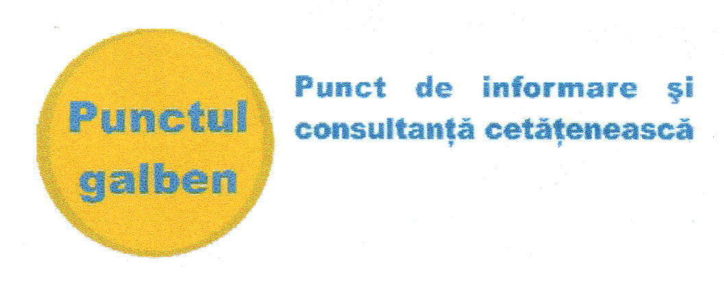 Punctul galben - Punct de informare şi consultanţă cetăţenească