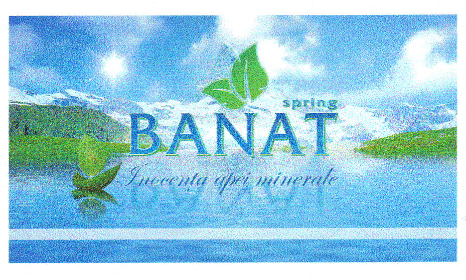 spring BANAT inocenţa apei minerale