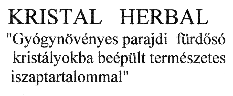 KRISTAL HERBAL