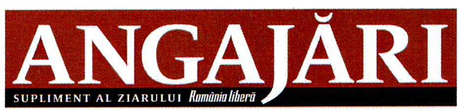 ANGAJĂRI Supliment al Ziarului România liberă