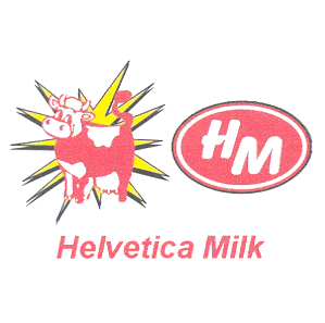 HM HELVETICA MILK