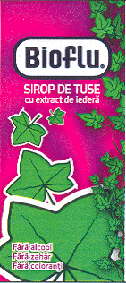 Bioflu SIROP DE TUSE cu extract de iederă