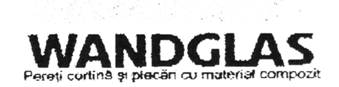 WANDGLAS PEREŢI CORTINĂ Şl PLACĂRI CU MATERIAL COMPOZIT