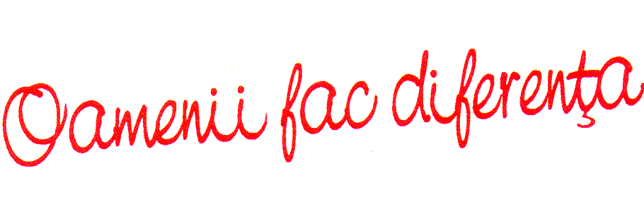Oamenii fac diferenţa