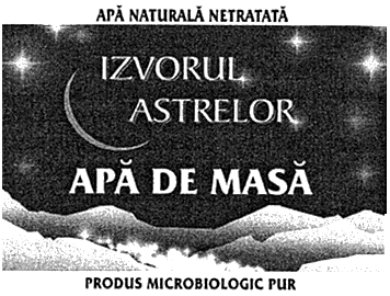 Apa de masa - Izvorul Astrelor
