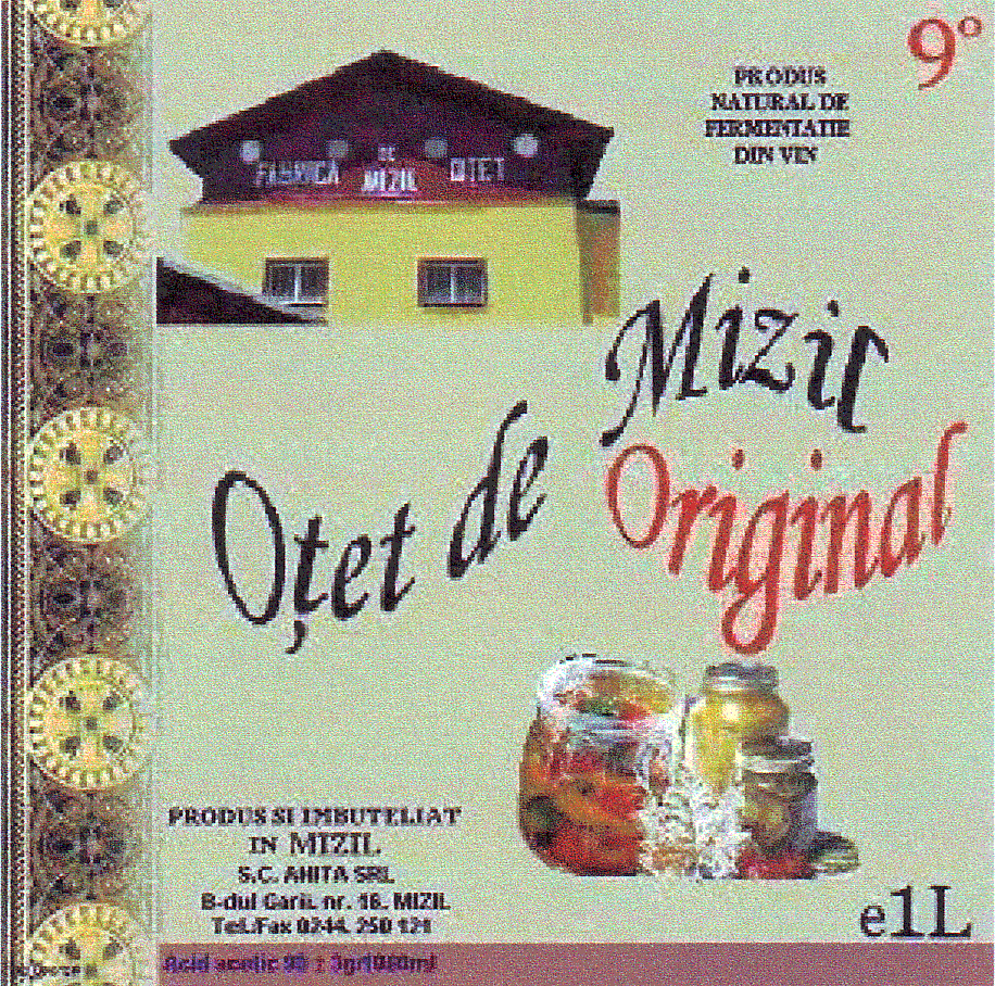 Oţet de Mizil original