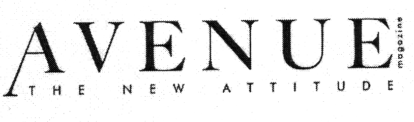 AVENUE MAGAZIN THE NEW ATTITUDE