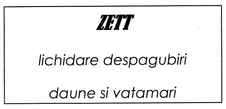 ZETT - LICHIDARE DESPĂGUBIRI DAUNE SI VĂTĂMĂRI