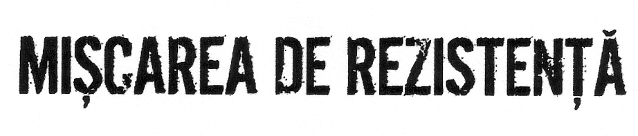 MISCAREA DE REZISTENTA