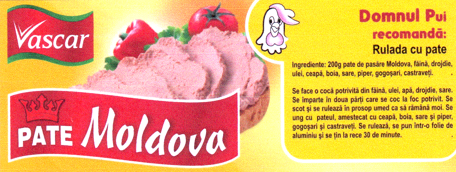 VASCAR PATE MOLDOVA Domnul Pui recomandă: Ruladă cu pate