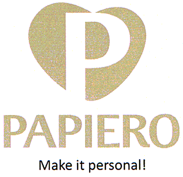 P PAPIERO MAKE IT PERSONAL!