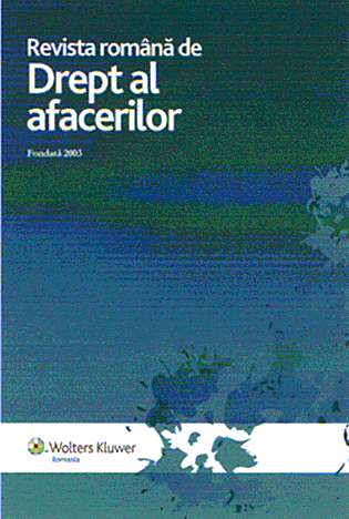 Revista Română de Drept al Afacerilor, Wolters Kluwer România