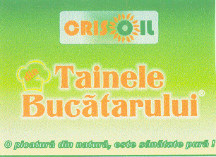 CRISOIL din Tainele Bucătarului - O picătură din natură, este sănătate pură