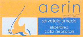 AERIN JUNIOR ŞERVEŢELE UMEDE PENTRU ELIBERAREA CĂILOR RESPIRATORII
