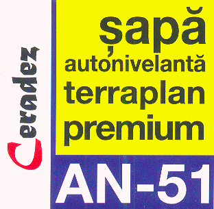 ŞAPĂ AUTONIVELANTA TERRAPLAN AN-51 CERADEZ