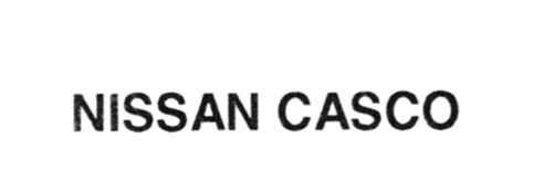 NISSAN CASCO