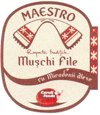 Maestro, muşchi file cu mirodenii alese