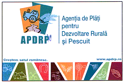 APDRP Agenţia de Plăţi pentru Dezvoltare Rurală şi Pescuit - Creştem satul românesc.