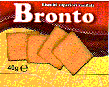 Biscuiţi superiori vanilaţi BRONTO