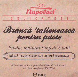 napolact DELICATESE Brânză 'talienească pentru paste