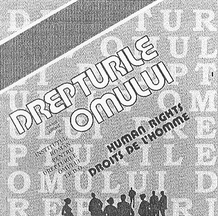 Drepturile Omului, Human Rights, Droits de l'homme, revistă editată de Institutul Român pentru Drepturile Omului